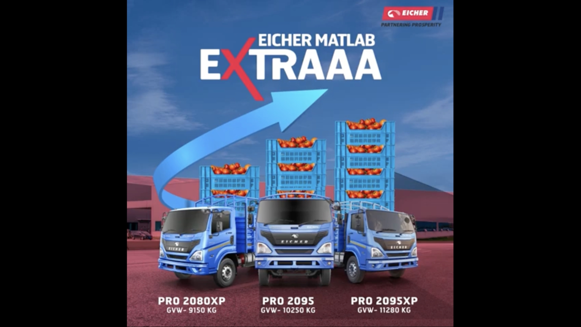 Eicher matlab Extraaa’ 9-11T GVW diesel range